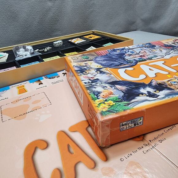 Cat-Opoly Board Game for Cat Lovers - Picture 4 of 6